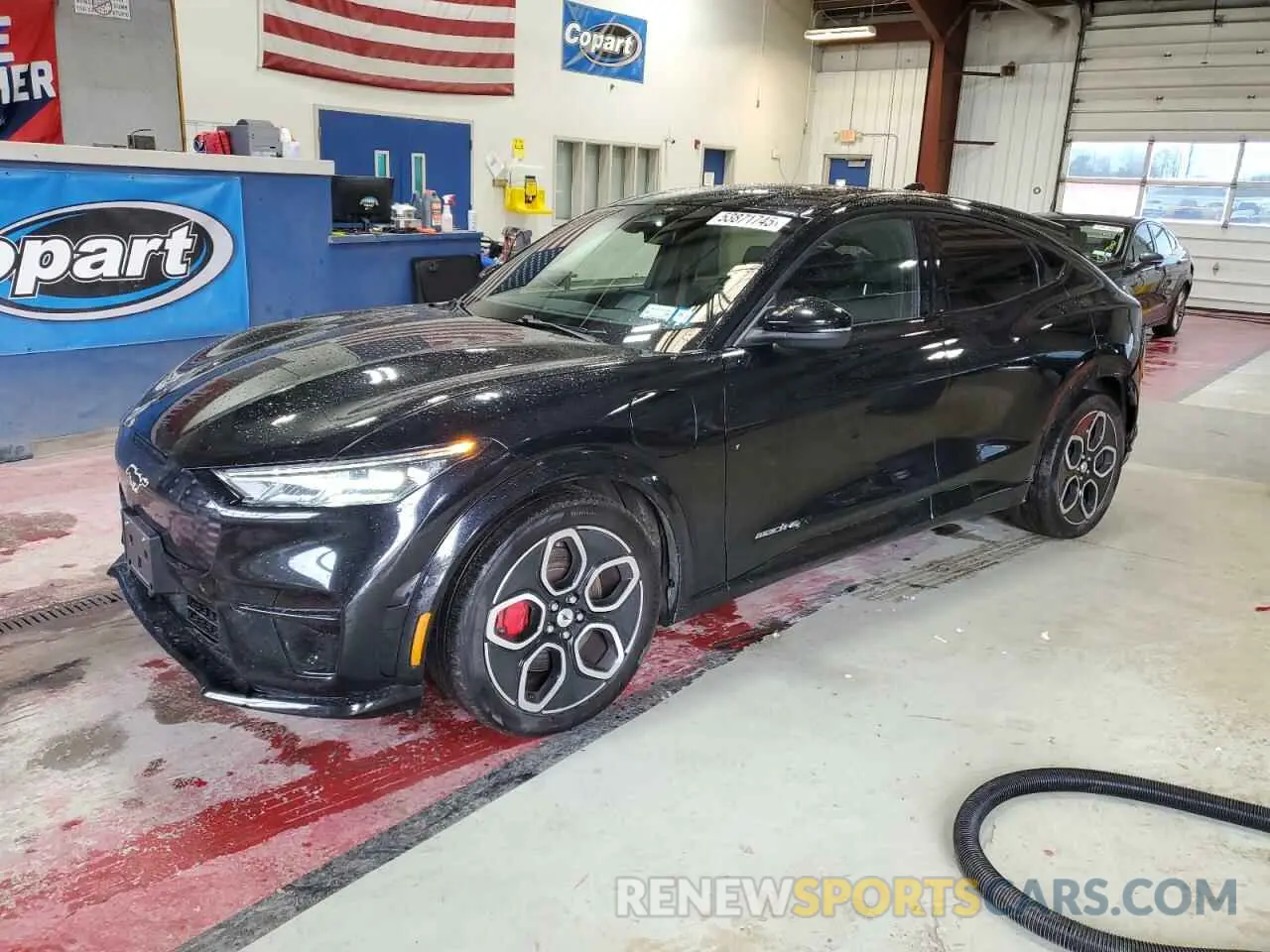 1 Photograph of a damaged car 3FMTK4SE6MME00831 FORD MUSTANG 2021