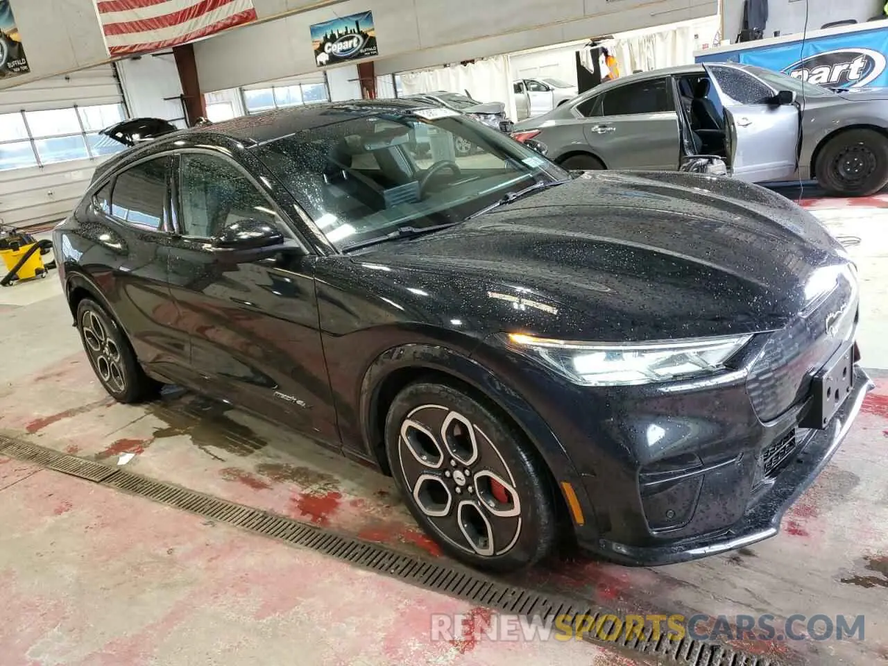 4 Photograph of a damaged car 3FMTK4SE6MME00831 FORD MUSTANG 2021