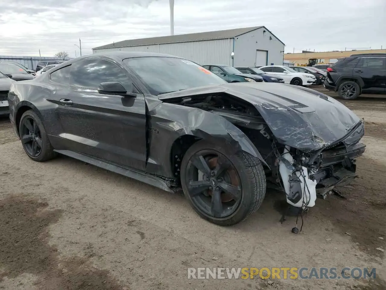 4 Photograph of a damaged car 1FA6P8CF0N5110759 FORD MUSTANG 2022