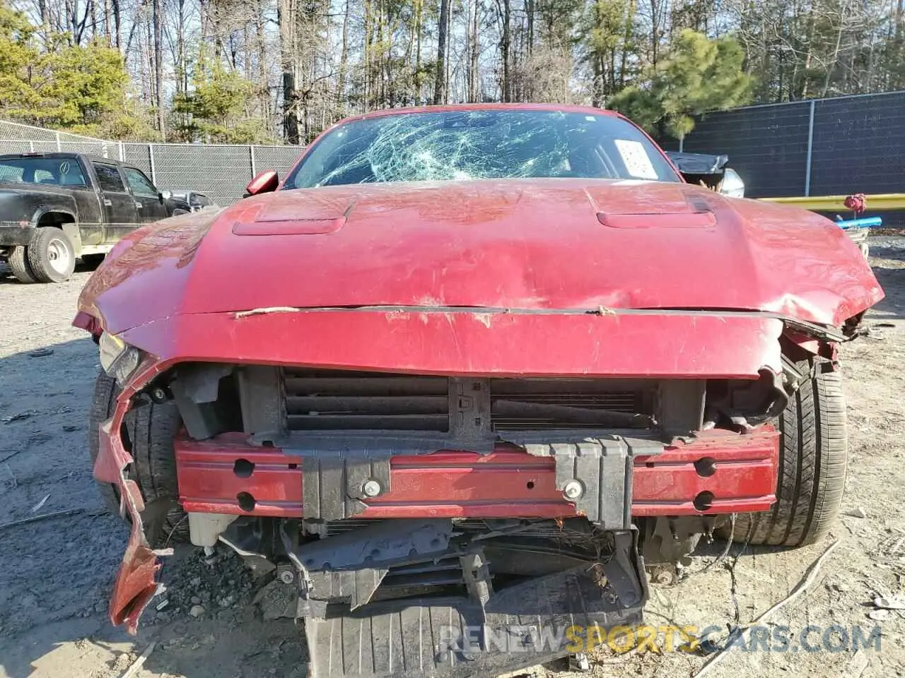 5 Photograph of a damaged car 1FA6P8CF0N5122491 FORD MUSTANG 2022