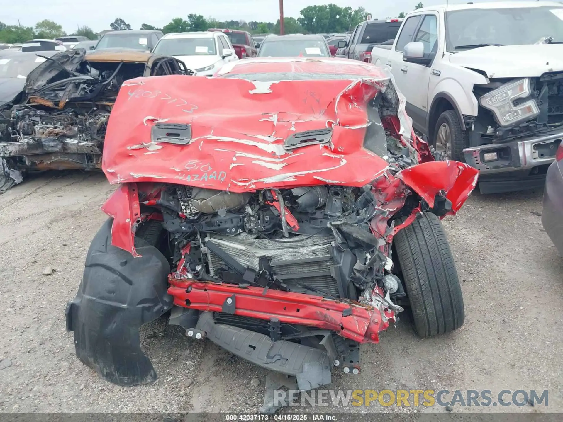 11 Photograph of a damaged car 1FA6P8CF0N5131000 FORD MUSTANG 2022