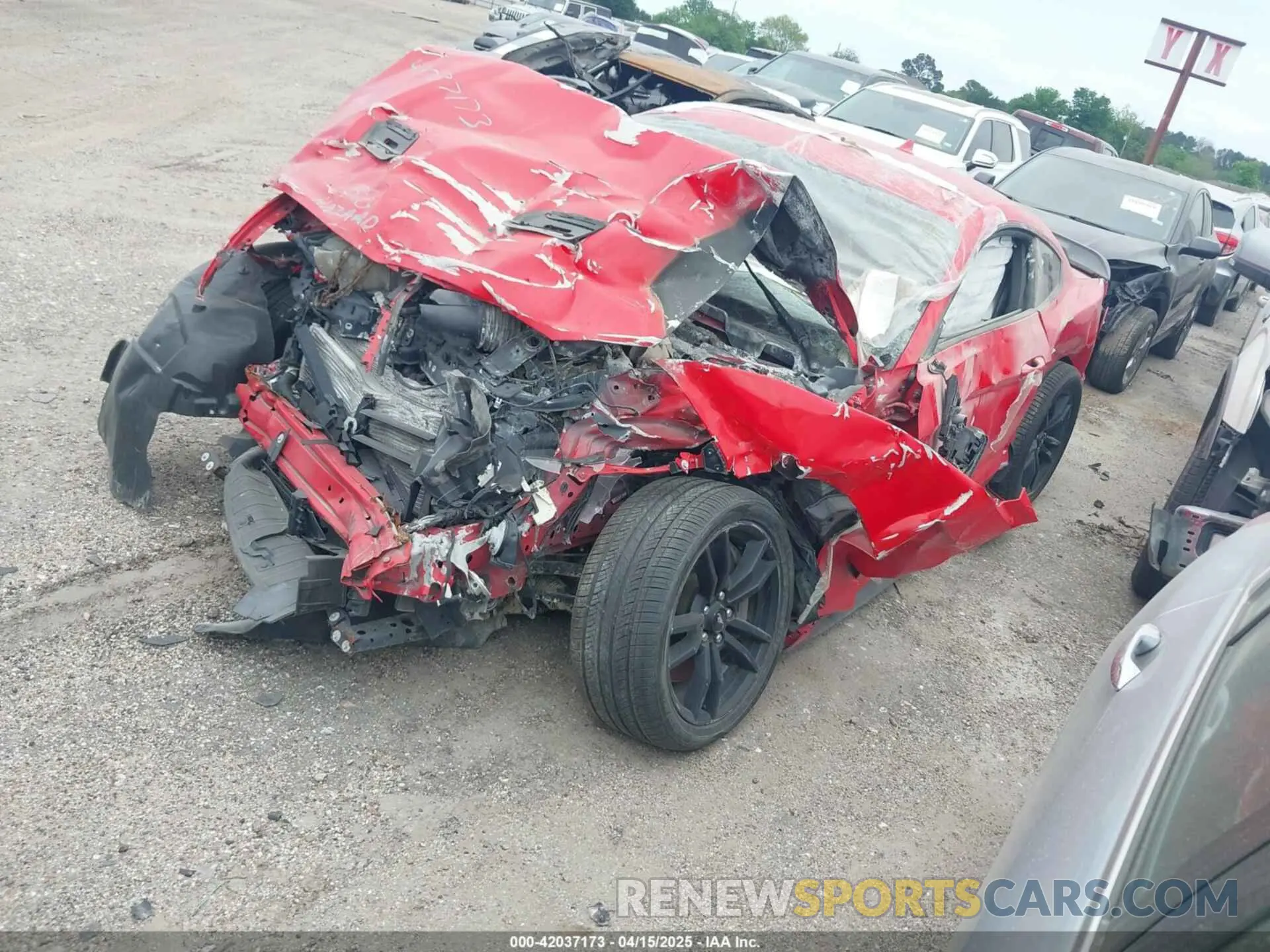 2 Photograph of a damaged car 1FA6P8CF0N5131000 FORD MUSTANG 2022