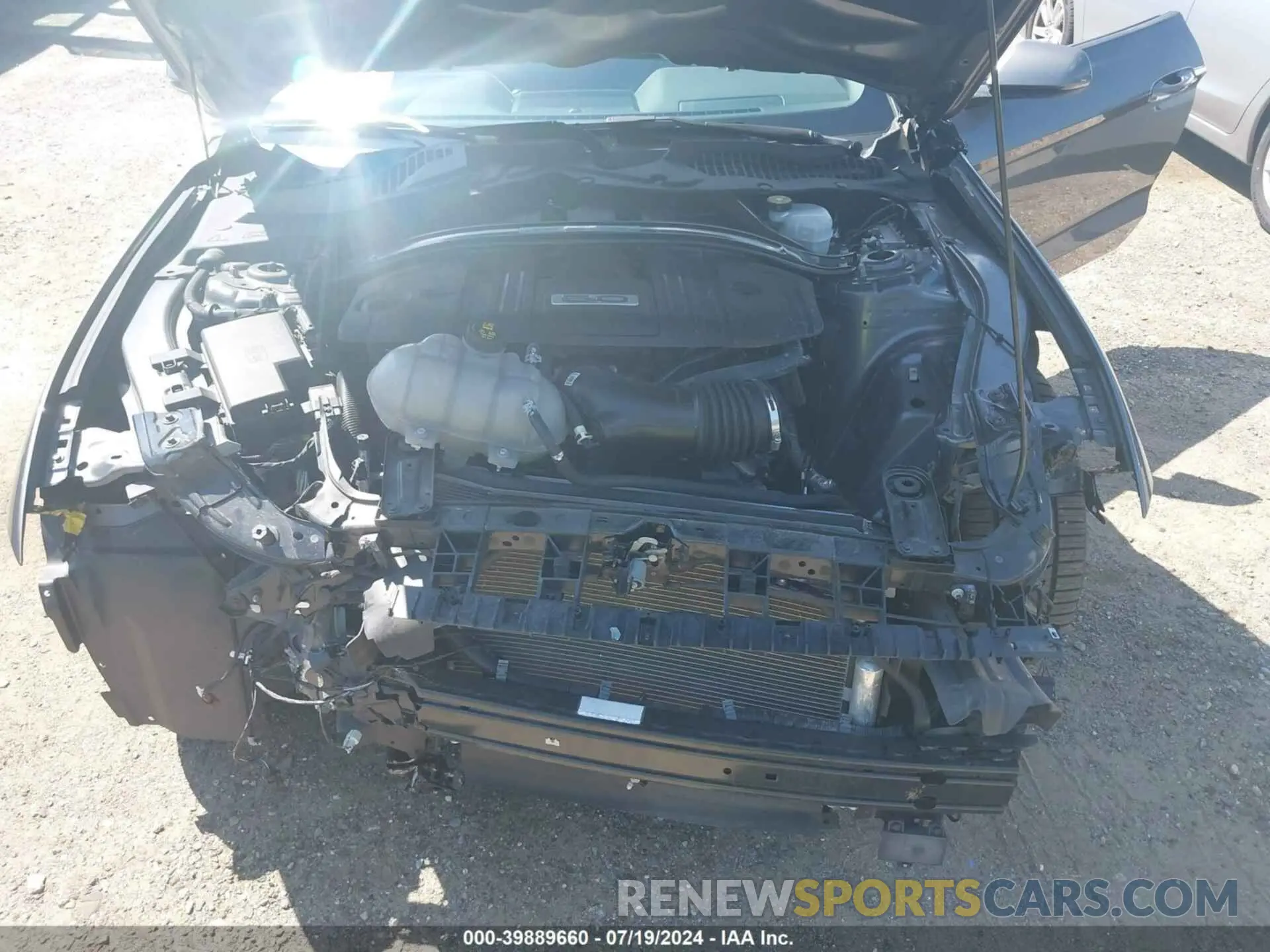 10 Photograph of a damaged car 1FA6P8CF1N5108602 FORD MUSTANG 2022