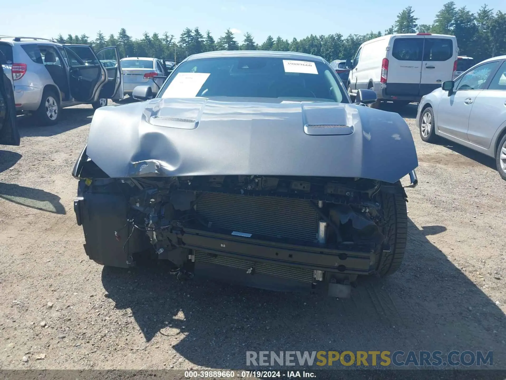 12 Photograph of a damaged car 1FA6P8CF1N5108602 FORD MUSTANG 2022