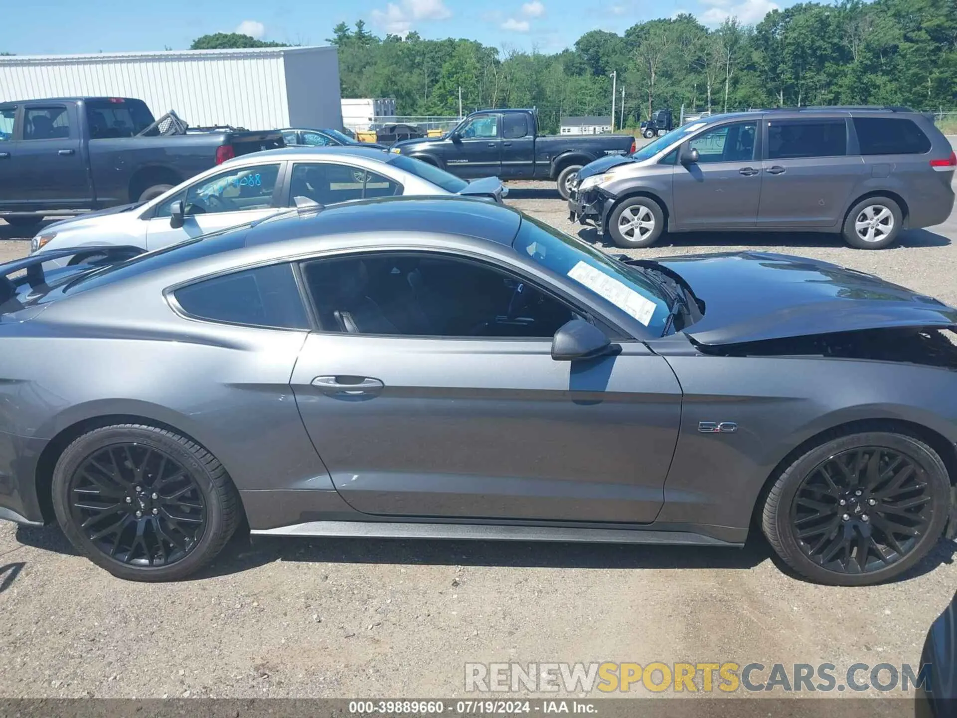 13 Photograph of a damaged car 1FA6P8CF1N5108602 FORD MUSTANG 2022