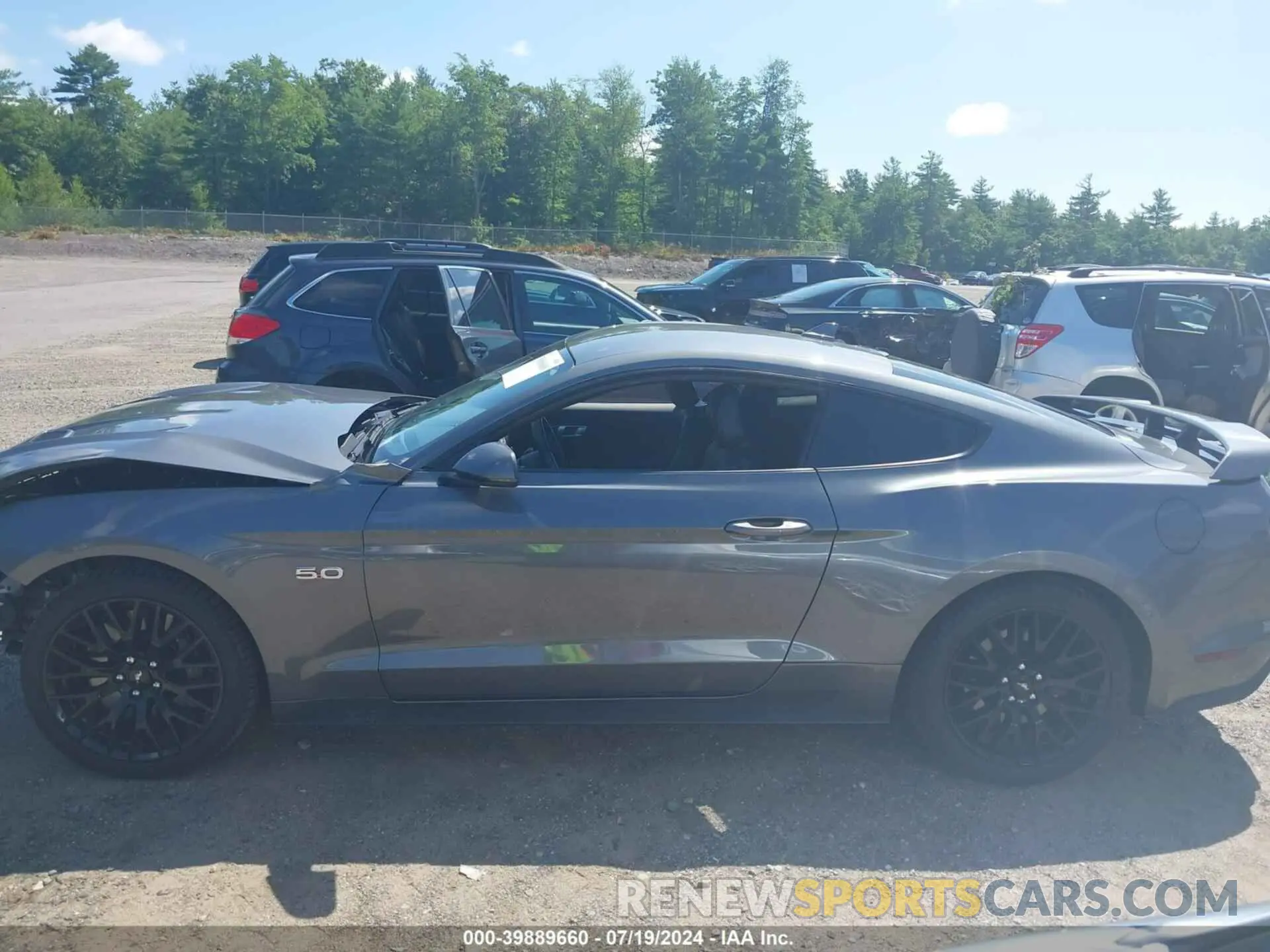 14 Photograph of a damaged car 1FA6P8CF1N5108602 FORD MUSTANG 2022