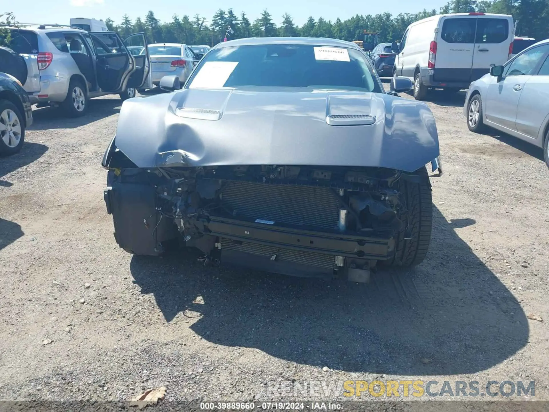 6 Photograph of a damaged car 1FA6P8CF1N5108602 FORD MUSTANG 2022