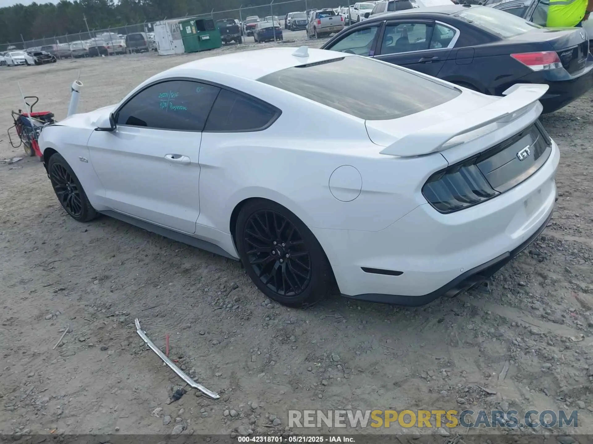 3 Photograph of a damaged car 1FA6P8CF1N5120958 FORD MUSTANG 2022