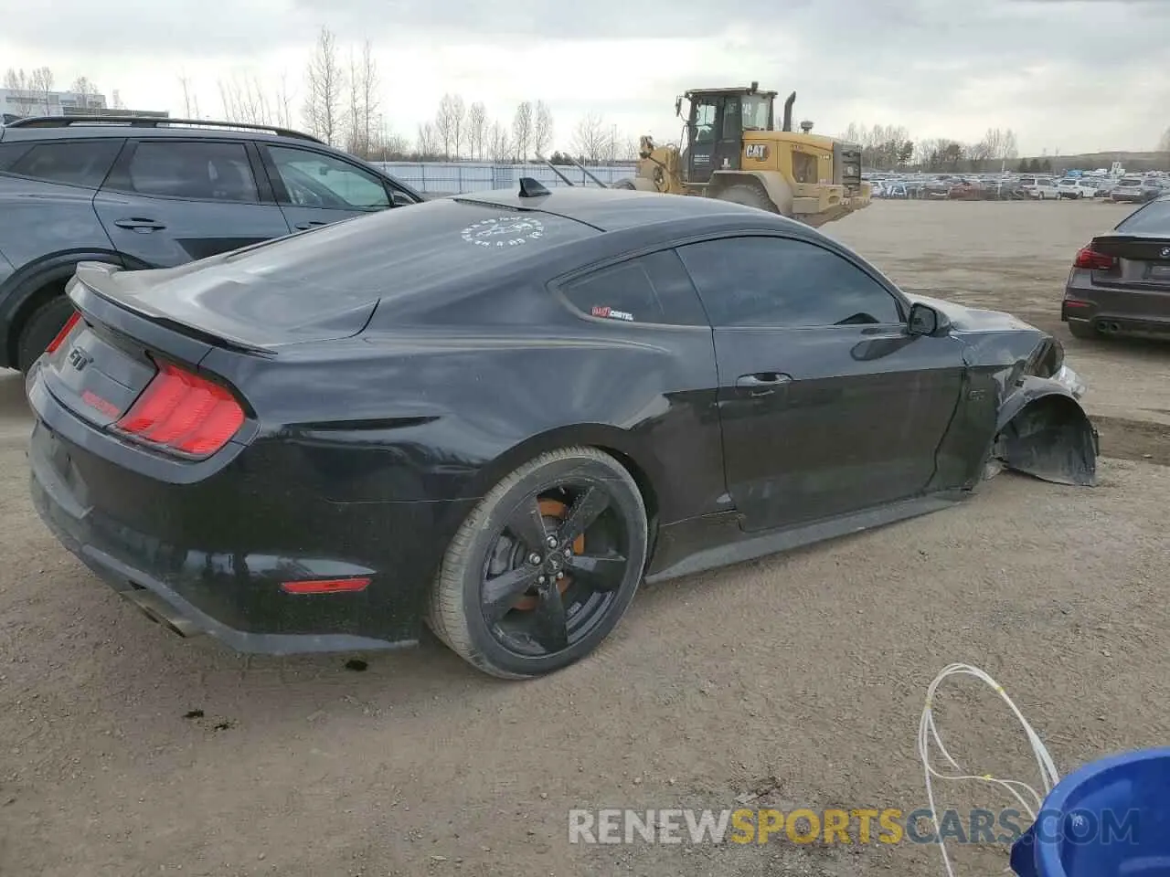 3 Photograph of a damaged car 1FA6P8CF1N5140370 FORD MUSTANG 2022