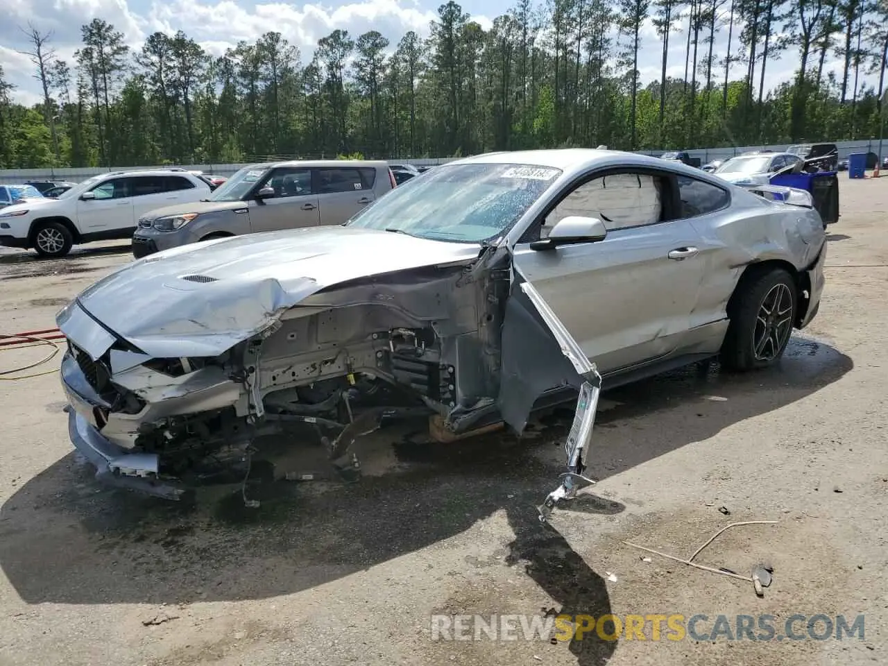 1 Photograph of a damaged car 1FA6P8CF1N5142149 FORD MUSTANG 2022