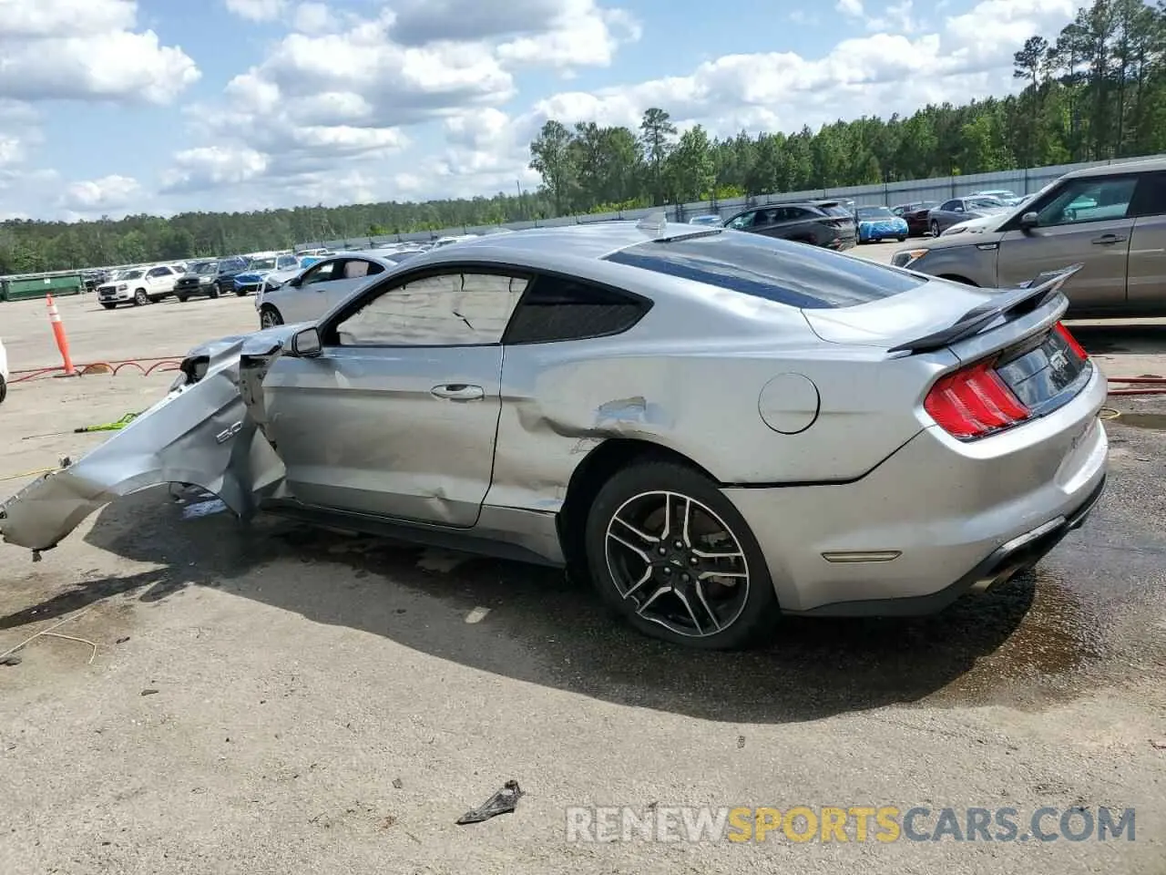 2 Photograph of a damaged car 1FA6P8CF1N5142149 FORD MUSTANG 2022