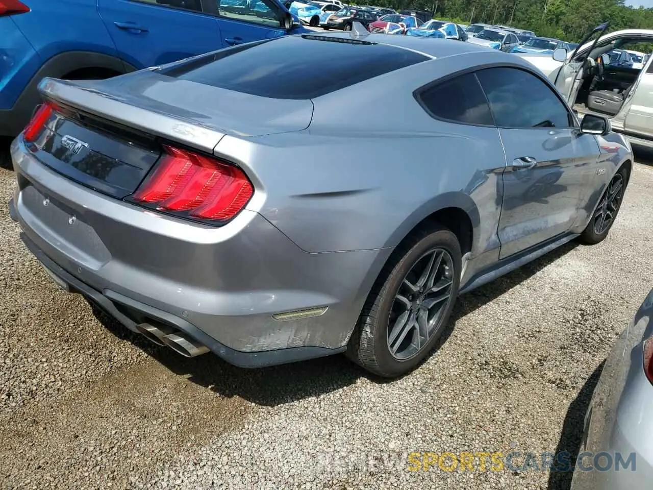 3 Photograph of a damaged car 1FA6P8CF1N5142149 FORD MUSTANG 2022