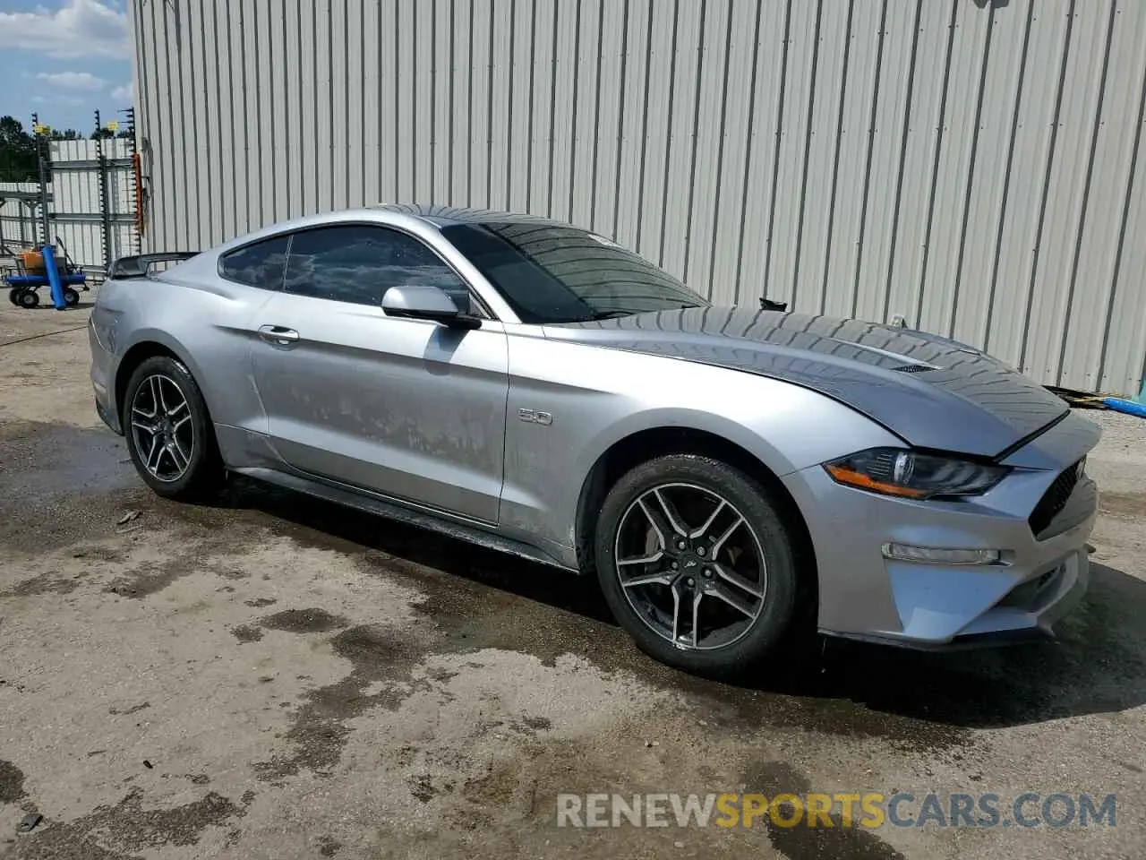 4 Photograph of a damaged car 1FA6P8CF1N5142149 FORD MUSTANG 2022