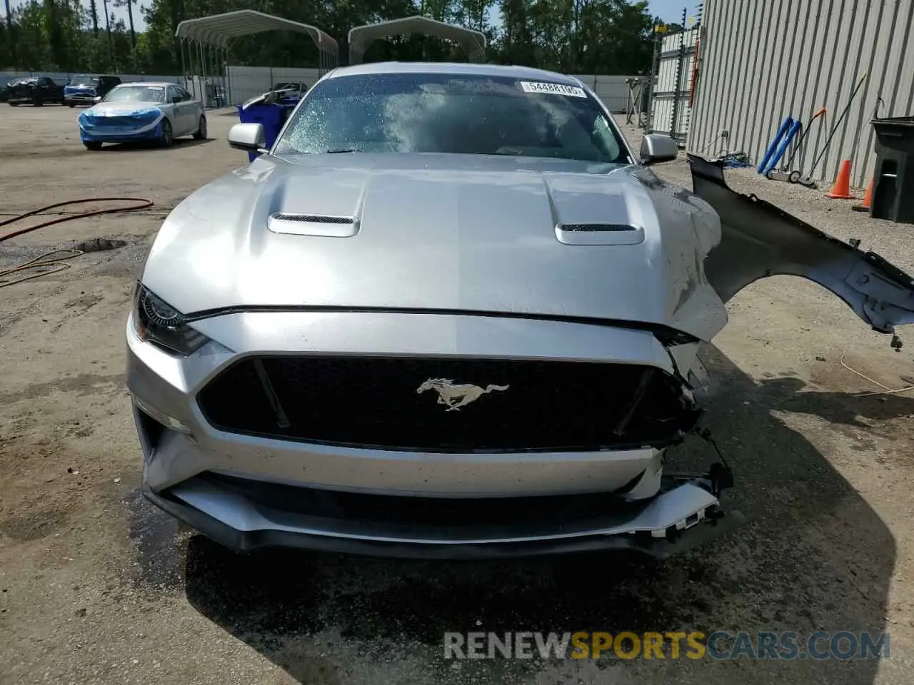 5 Photograph of a damaged car 1FA6P8CF1N5142149 FORD MUSTANG 2022