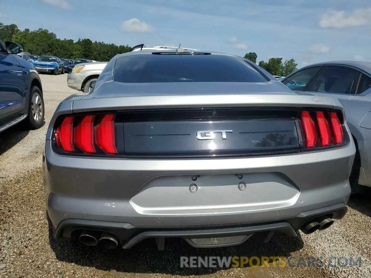 6 Photograph of a damaged car 1FA6P8CF1N5142149 FORD MUSTANG 2022