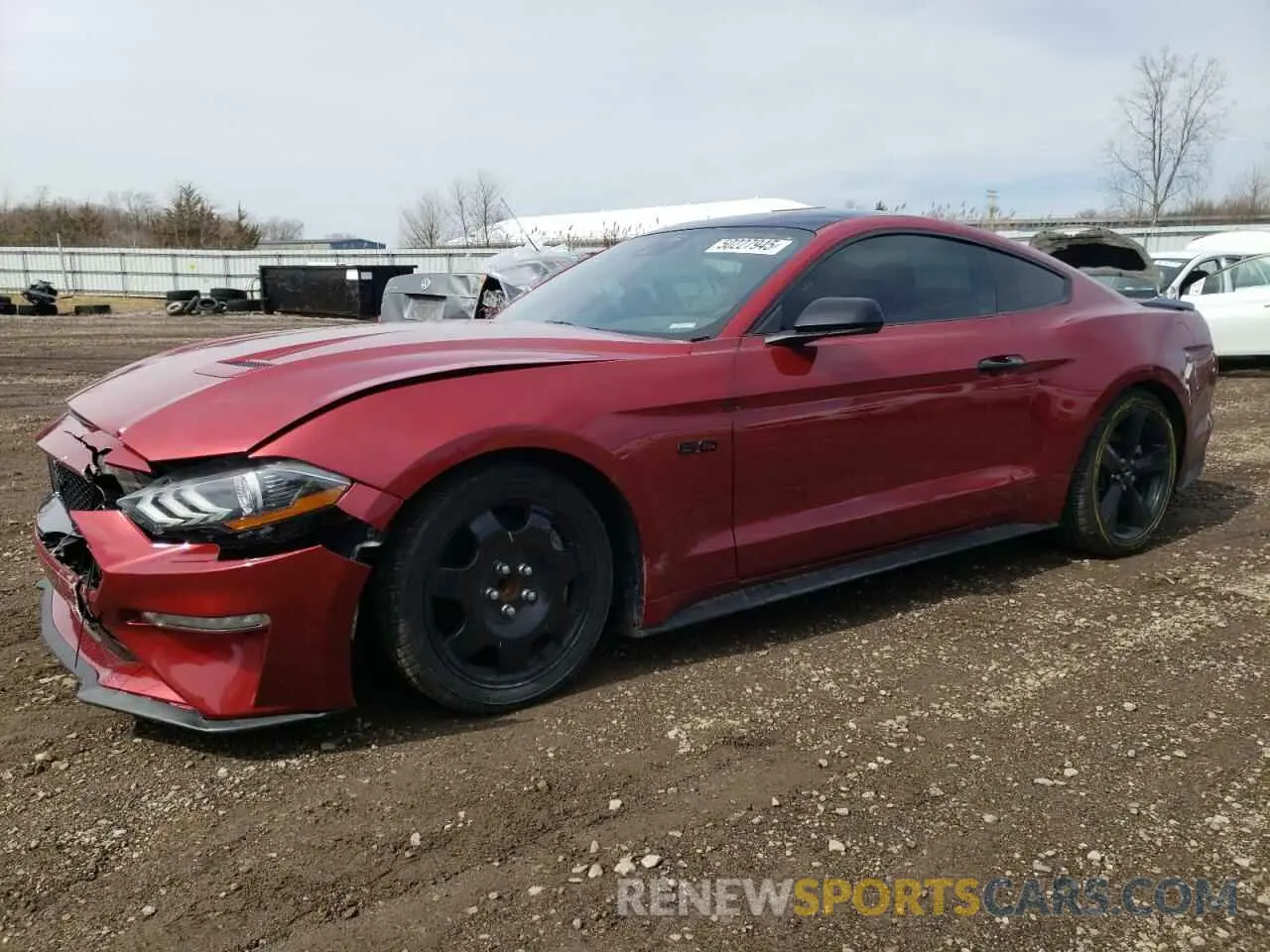 1 Photograph of a damaged car 1FA6P8CF1N5149831 FORD MUSTANG 2022