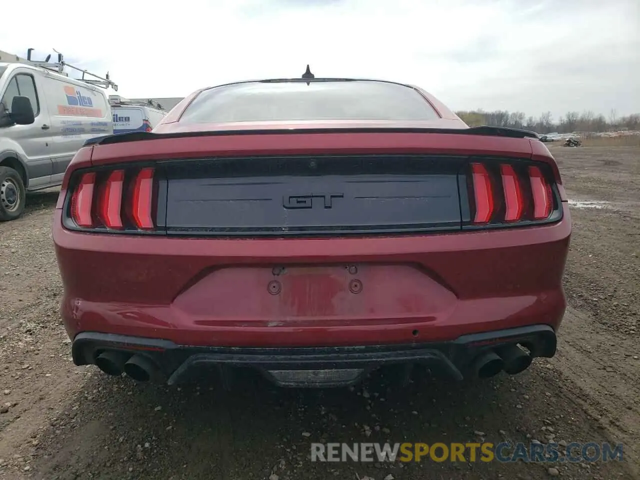 6 Photograph of a damaged car 1FA6P8CF1N5149831 FORD MUSTANG 2022