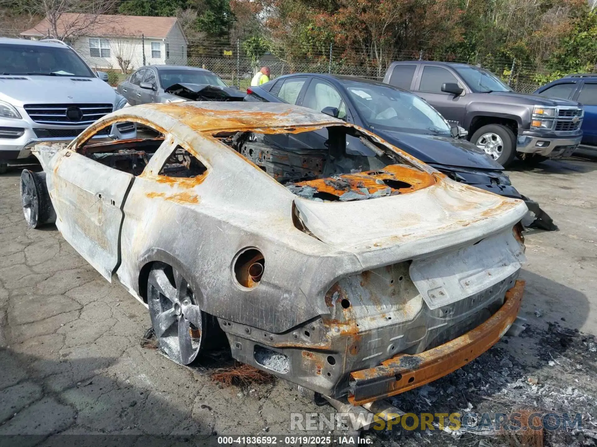 3 Photograph of a damaged car 1FA6P8CF2N5134982 FORD MUSTANG 2022