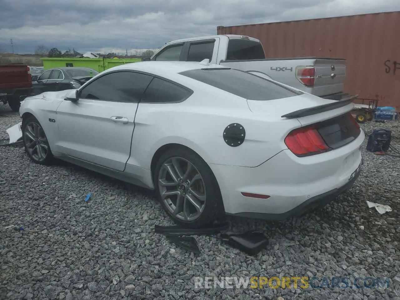2 Photograph of a damaged car 1FA6P8CF2N5138935 FORD MUSTANG 2022