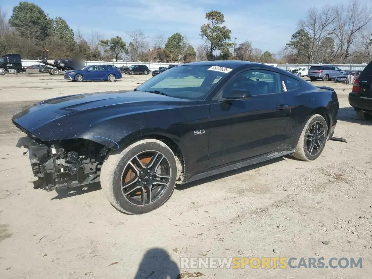1 Photograph of a damaged car 1FA6P8CF3N5134313 FORD MUSTANG 2022