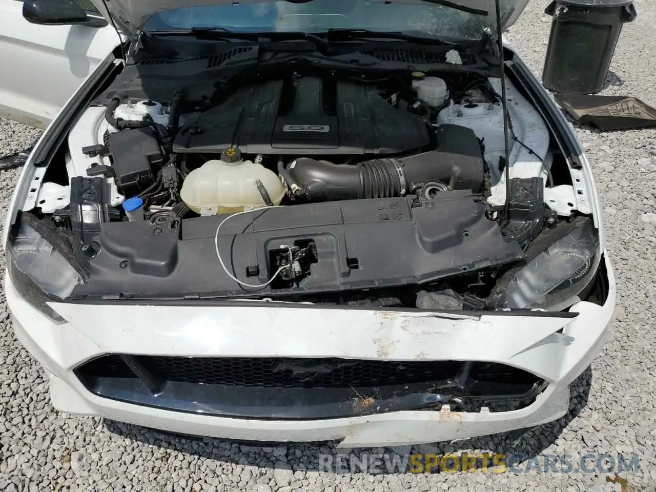 11 Photograph of a damaged car 1FA6P8CF3N5141701 FORD MUSTANG 2022