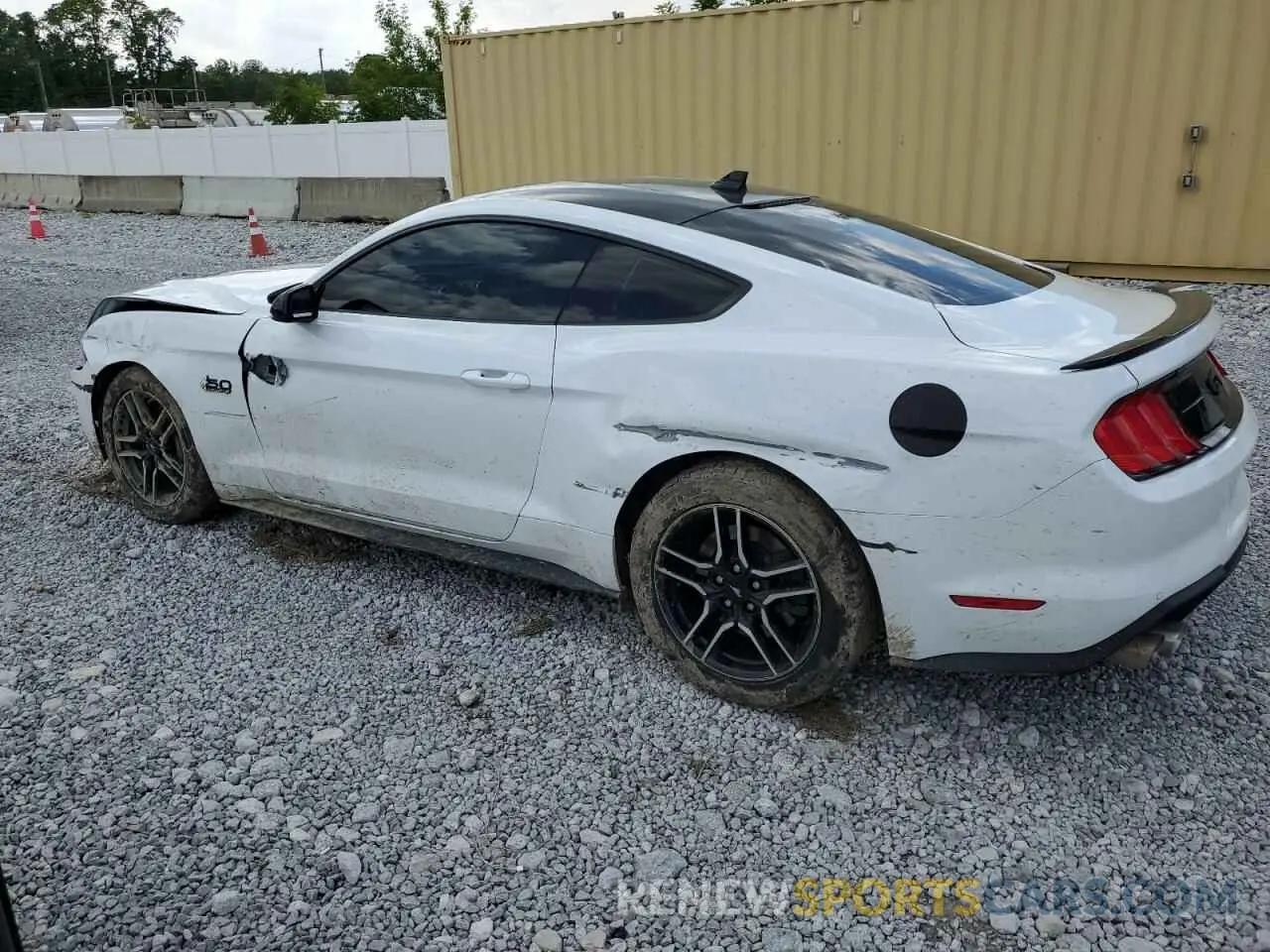 2 Photograph of a damaged car 1FA6P8CF3N5141701 FORD MUSTANG 2022