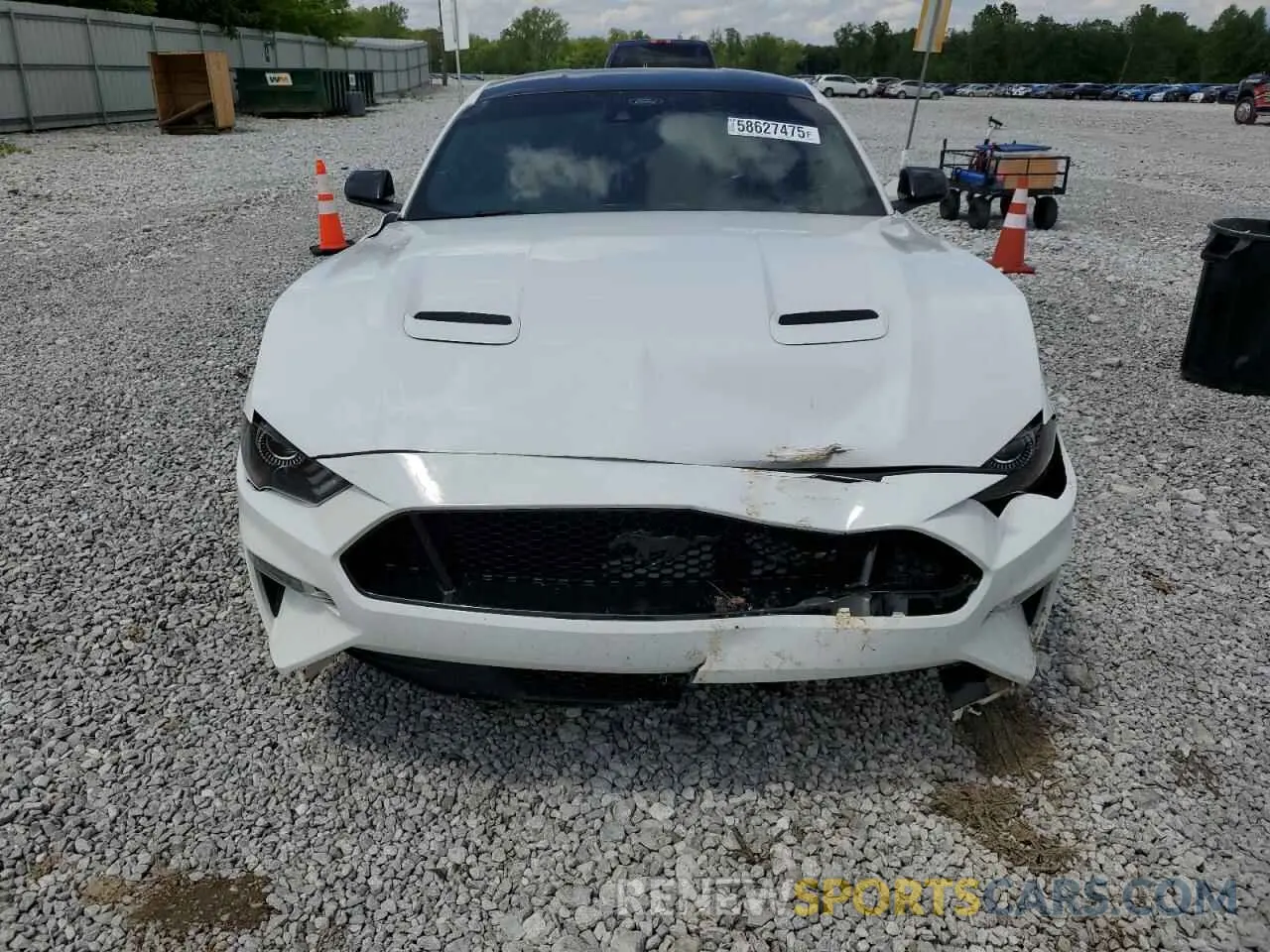 5 Photograph of a damaged car 1FA6P8CF3N5141701 FORD MUSTANG 2022