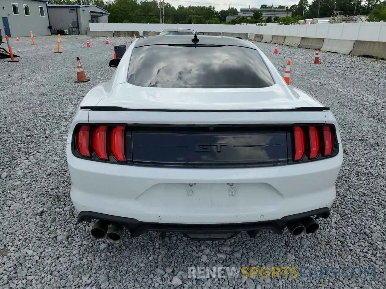 6 Photograph of a damaged car 1FA6P8CF3N5141701 FORD MUSTANG 2022