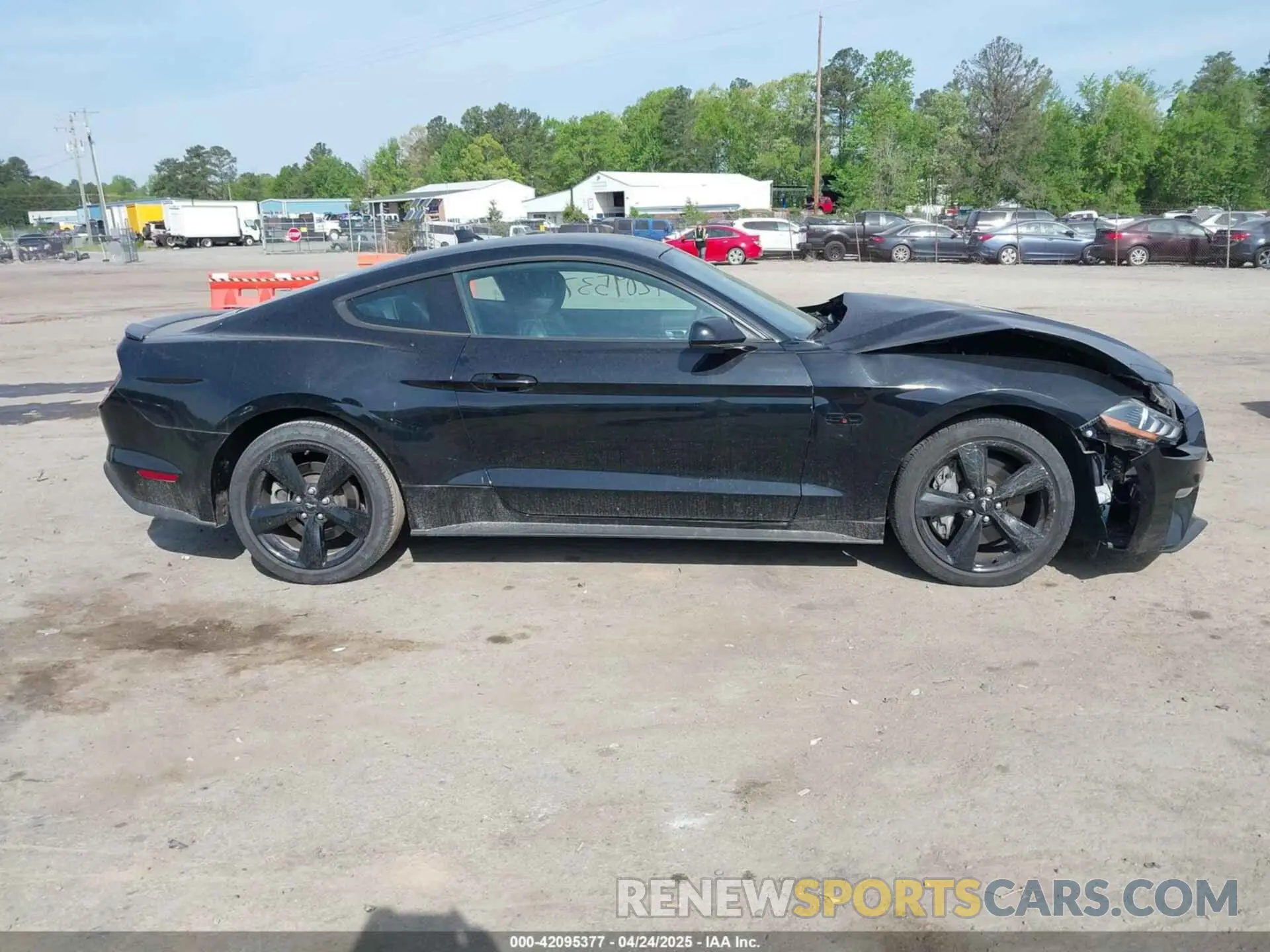 13 Photograph of a damaged car 1FA6P8CF5N5108599 FORD MUSTANG 2022
