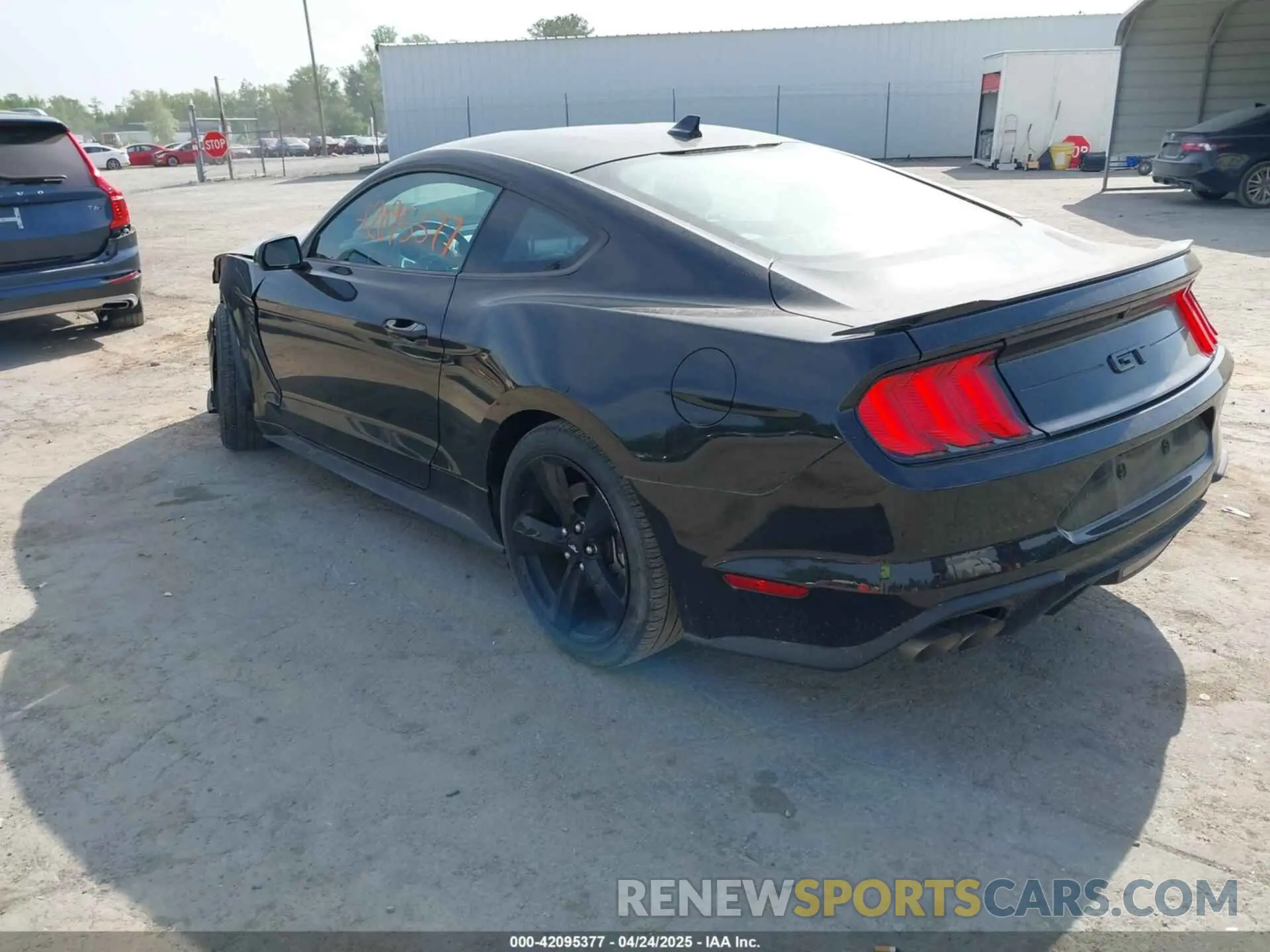 3 Photograph of a damaged car 1FA6P8CF5N5108599 FORD MUSTANG 2022