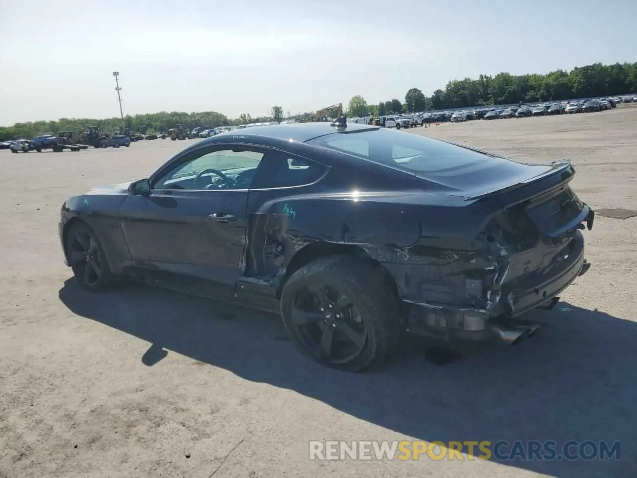 2 Photograph of a damaged car 1FA6P8CF5N5111034 FORD MUSTANG 2022
