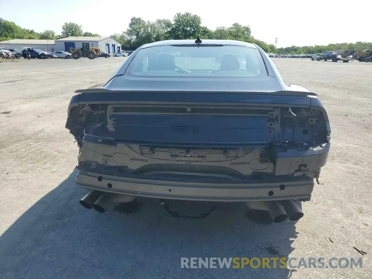 6 Photograph of a damaged car 1FA6P8CF5N5111034 FORD MUSTANG 2022