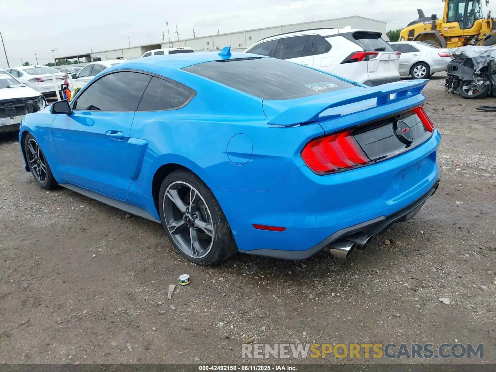 3 Photograph of a damaged car 1FA6P8CF5N5144311 FORD MUSTANG 2022