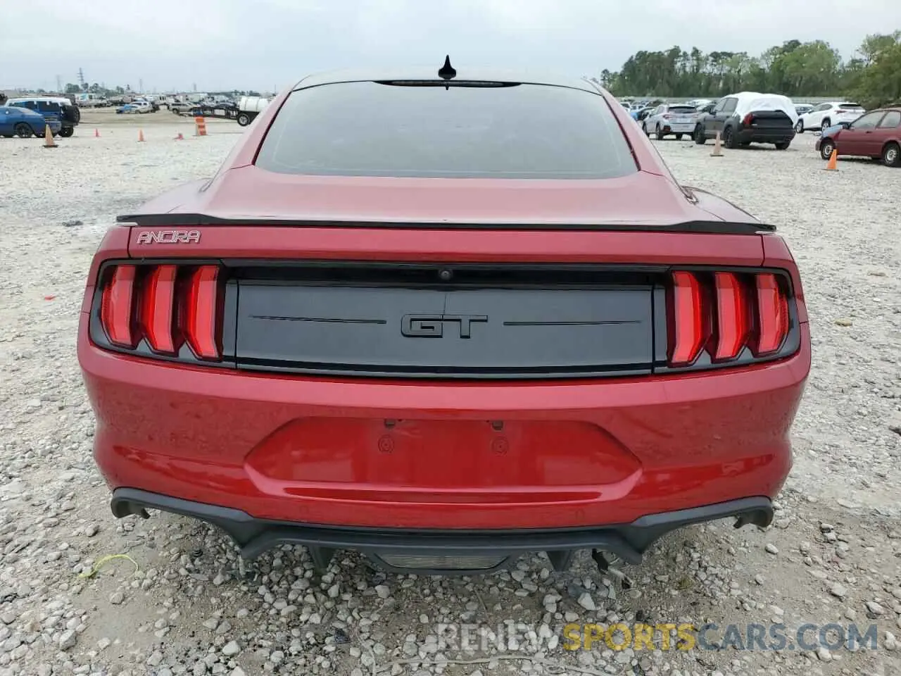 6 Photograph of a damaged car 1FA6P8CF6N5110524 FORD MUSTANG 2022