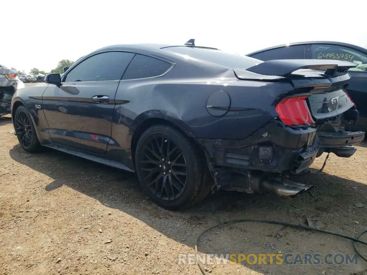 2 Photograph of a damaged car 1FA6P8CF6N5111611 FORD MUSTANG 2022