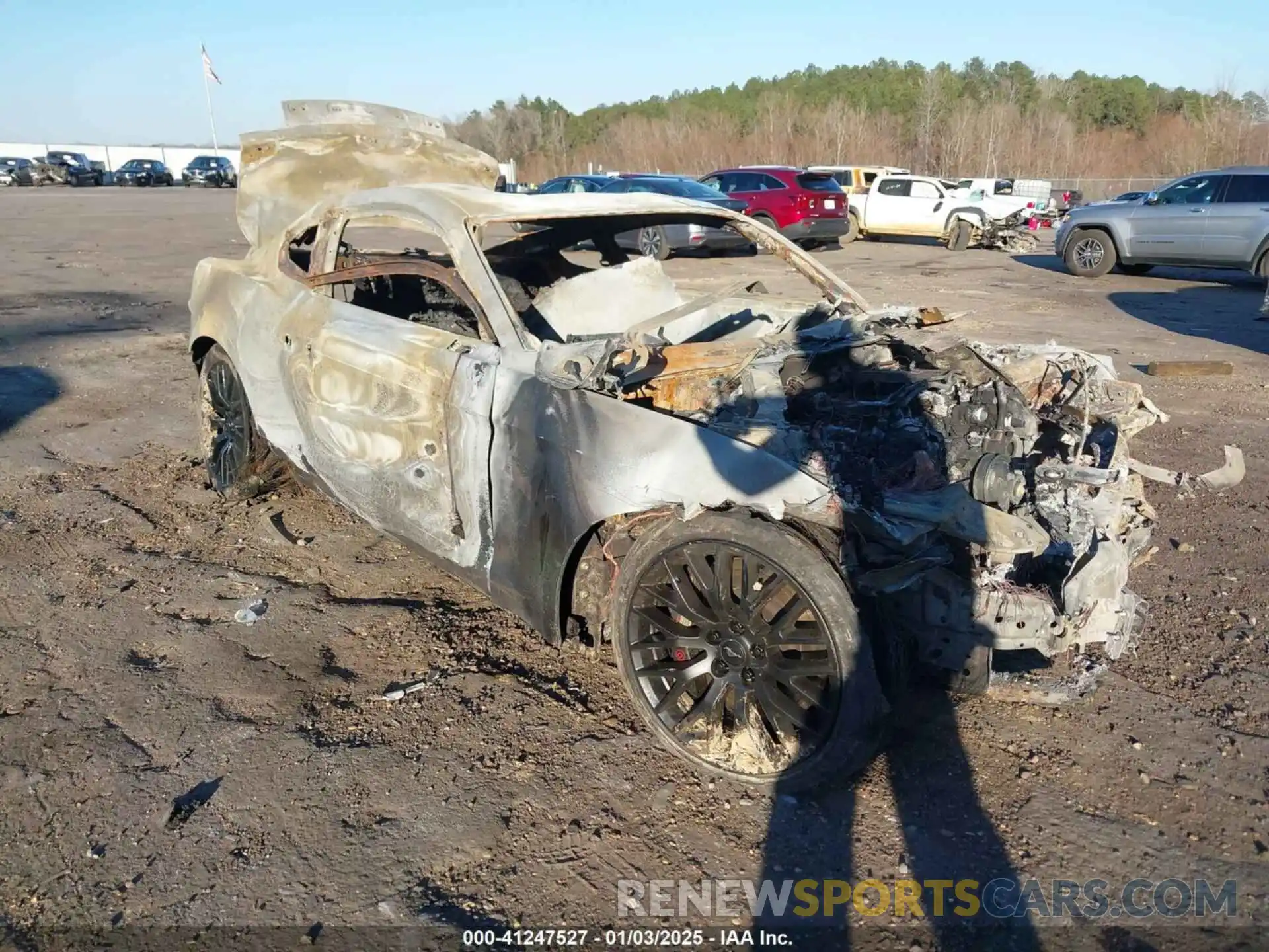 1 Photograph of a damaged car 1FA6P8CF6N5112547 FORD MUSTANG 2022