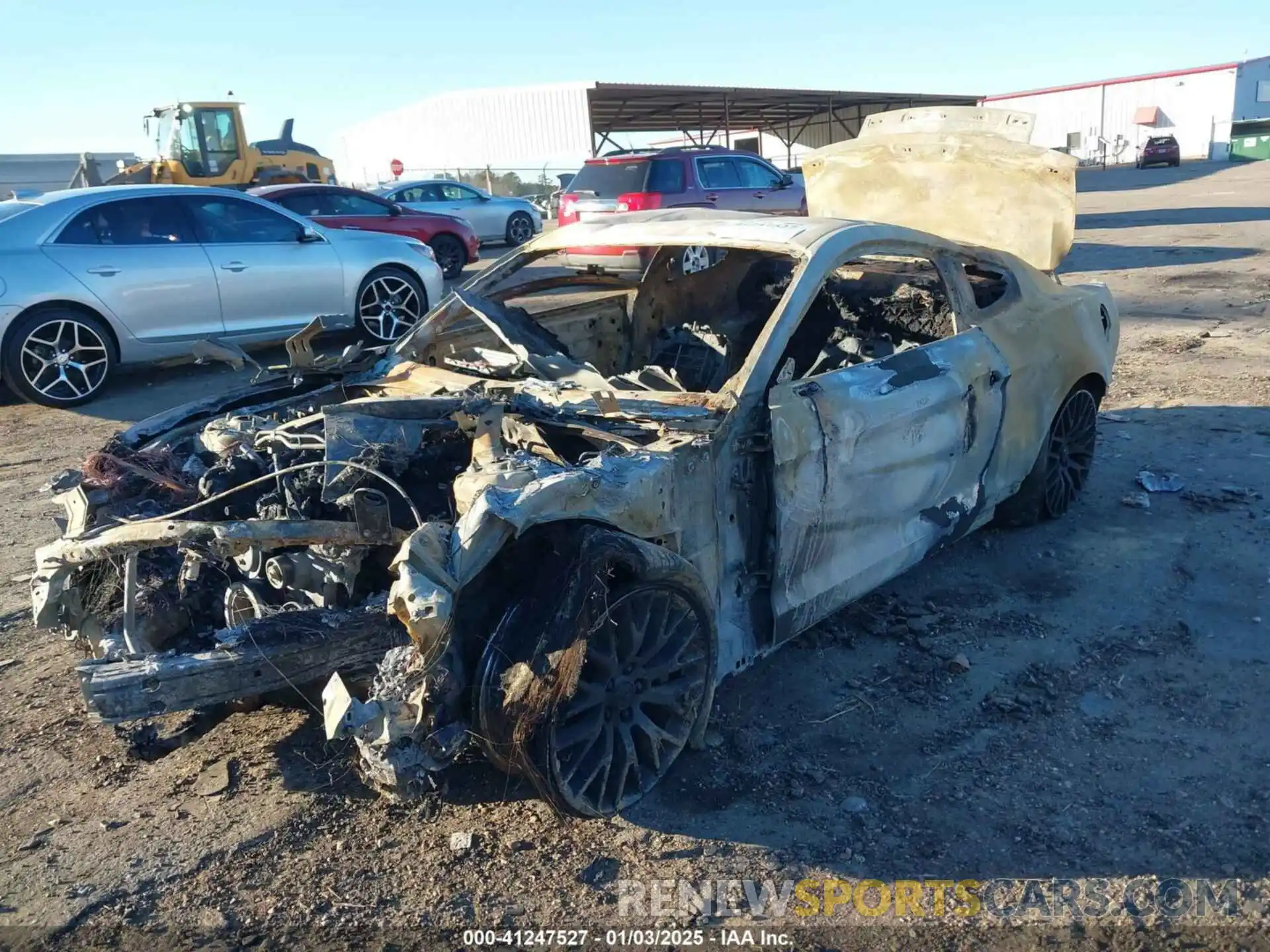 2 Photograph of a damaged car 1FA6P8CF6N5112547 FORD MUSTANG 2022