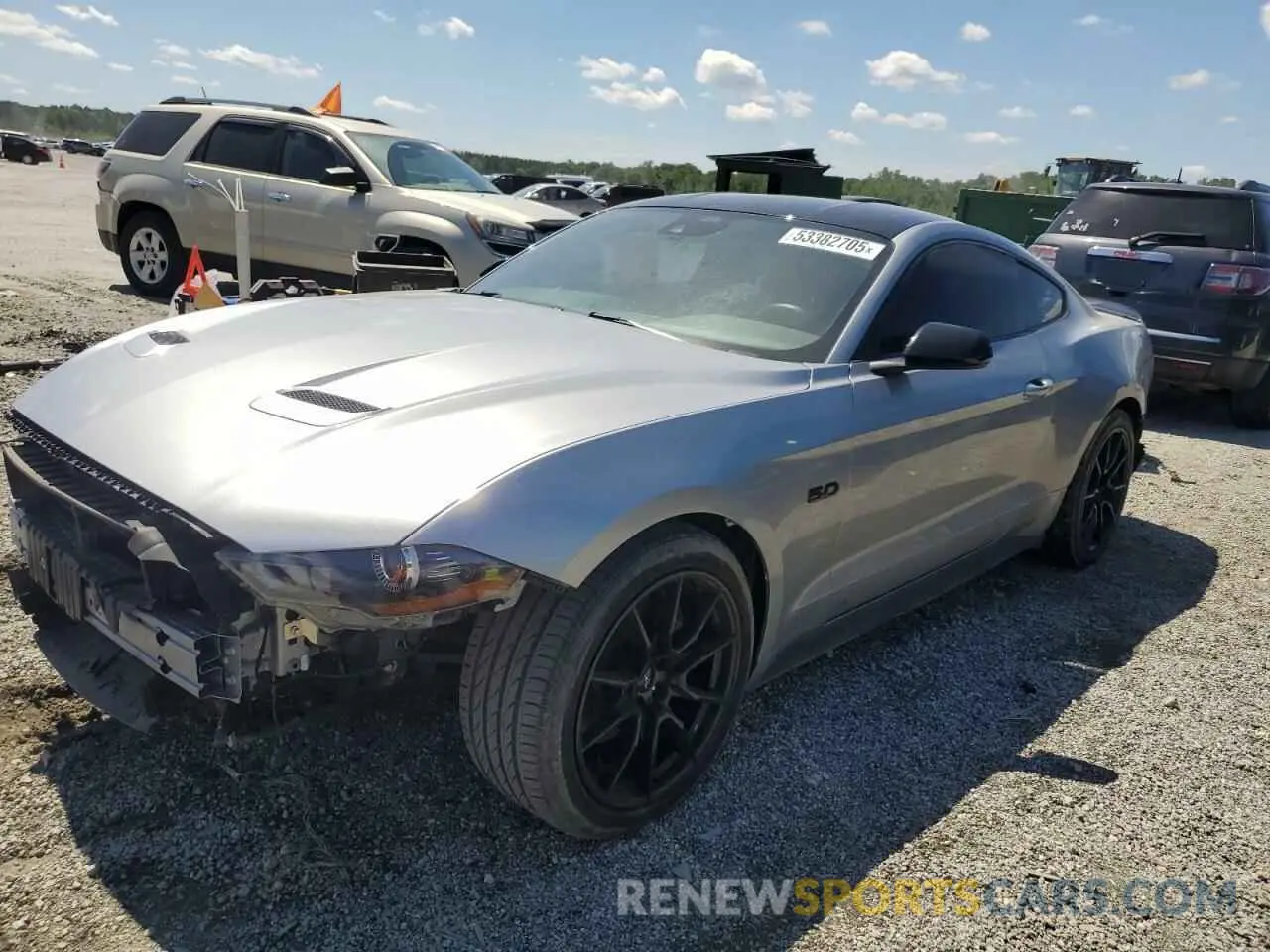 1 Photograph of a damaged car 1FA6P8CF6N5141465 FORD MUSTANG 2022