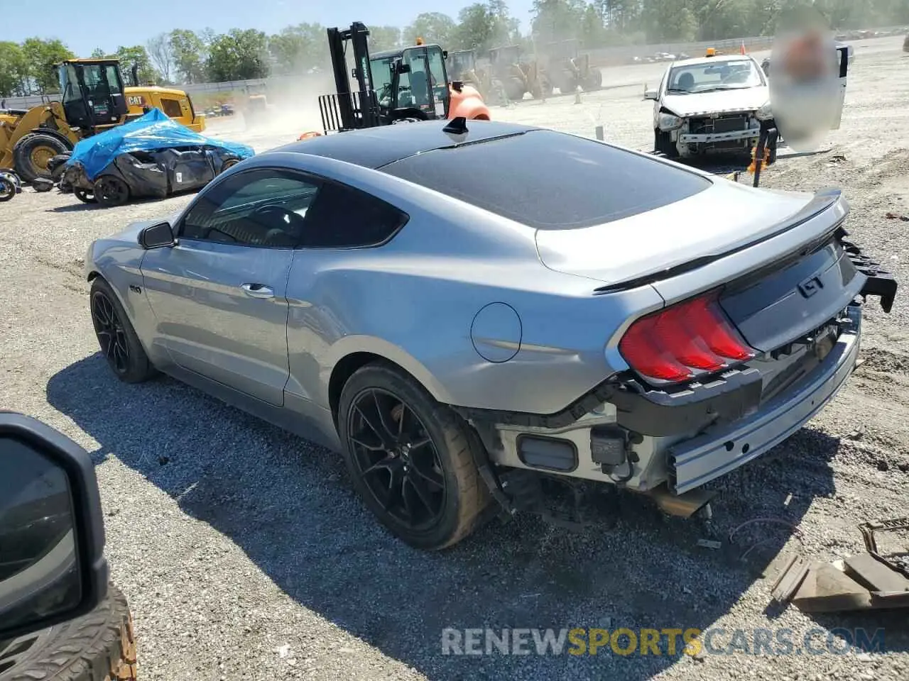 2 Photograph of a damaged car 1FA6P8CF6N5141465 FORD MUSTANG 2022