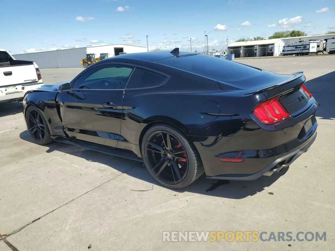 2 Photograph of a damaged car 1FA6P8CF6N5150683 FORD MUSTANG 2022
