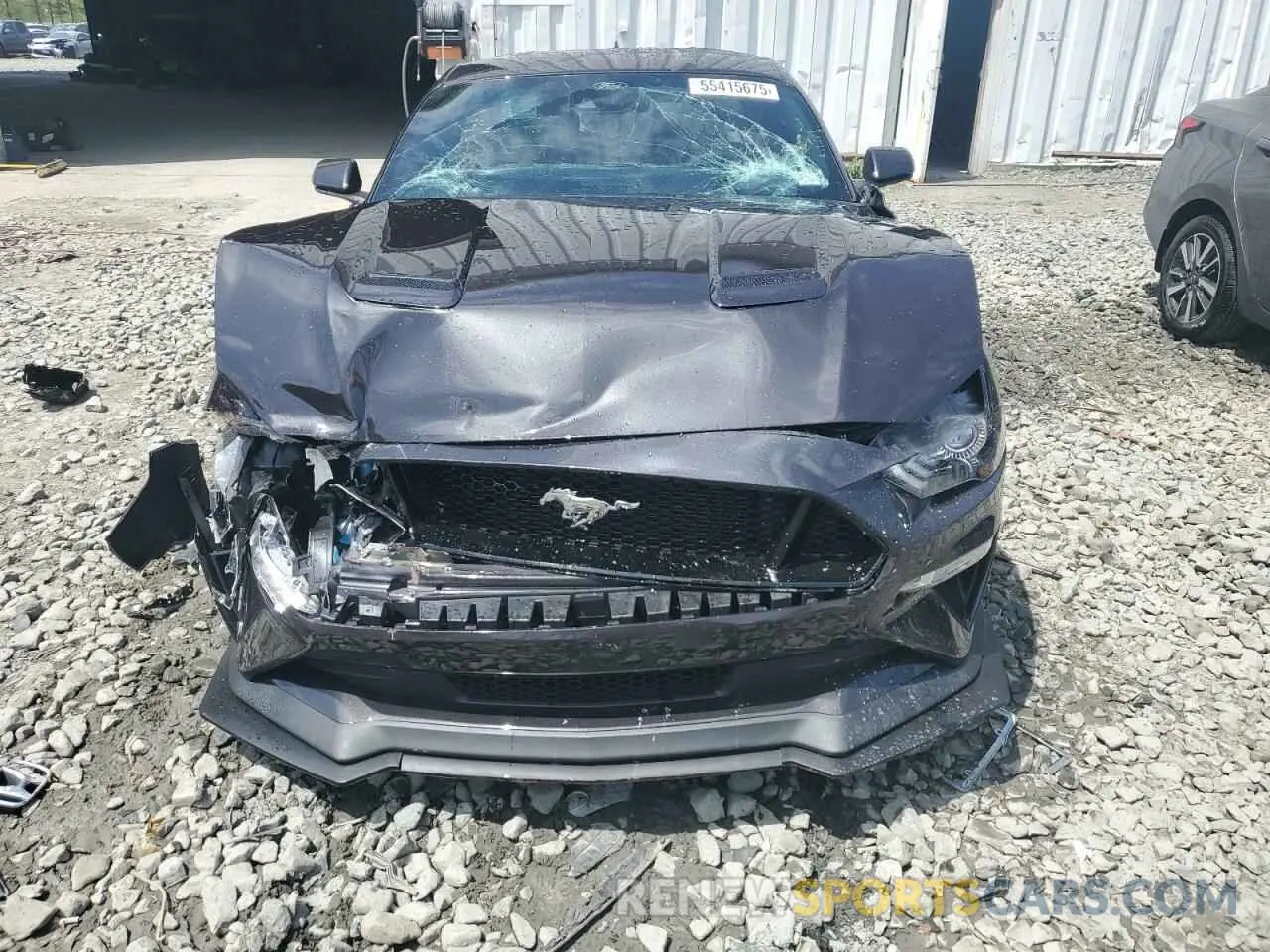 5 Photograph of a damaged car 1FA6P8CF7N5122889 FORD MUSTANG 2022