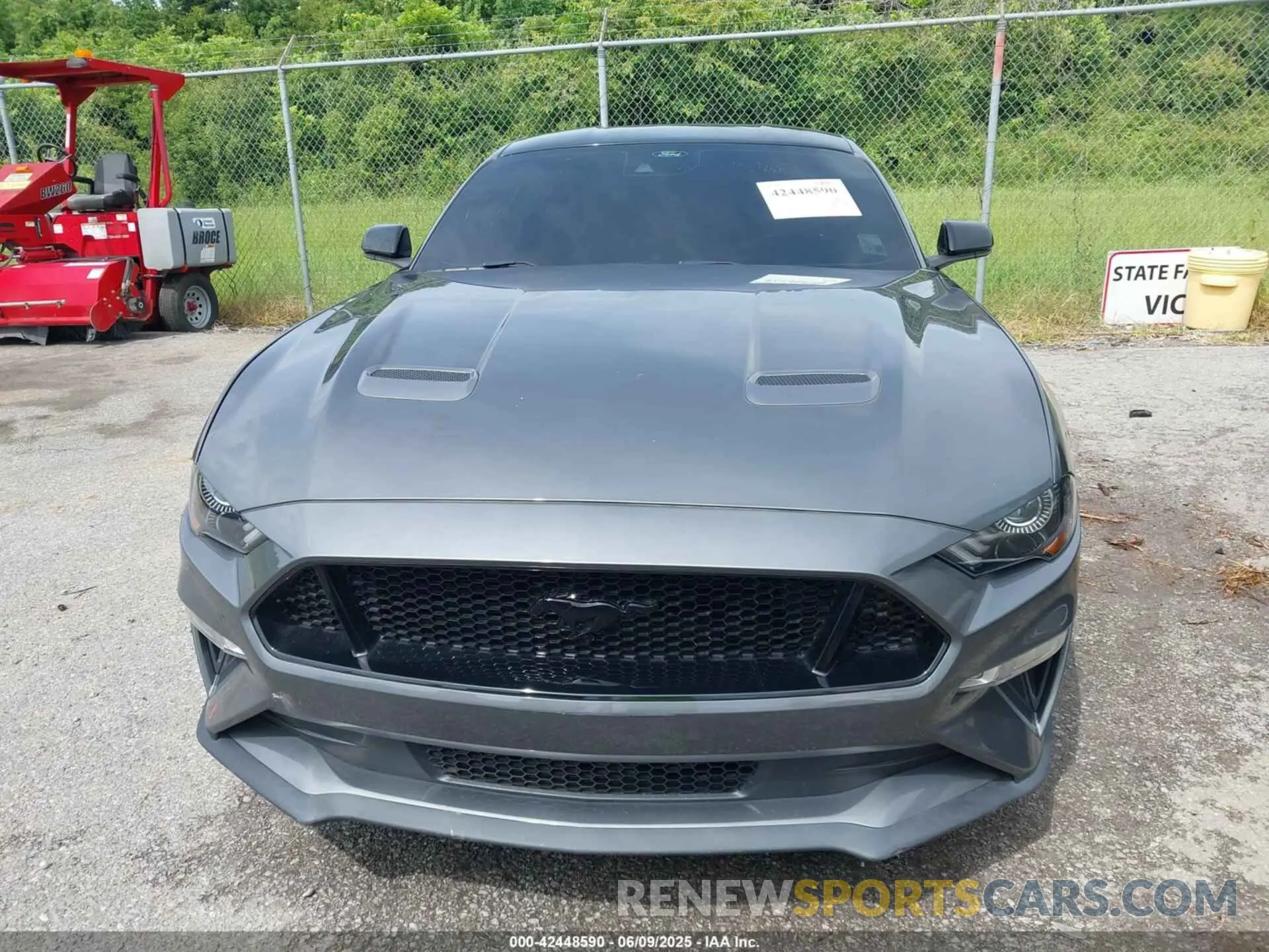 11 Photograph of a damaged car 1FA6P8CF7N5129583 FORD MUSTANG 2022