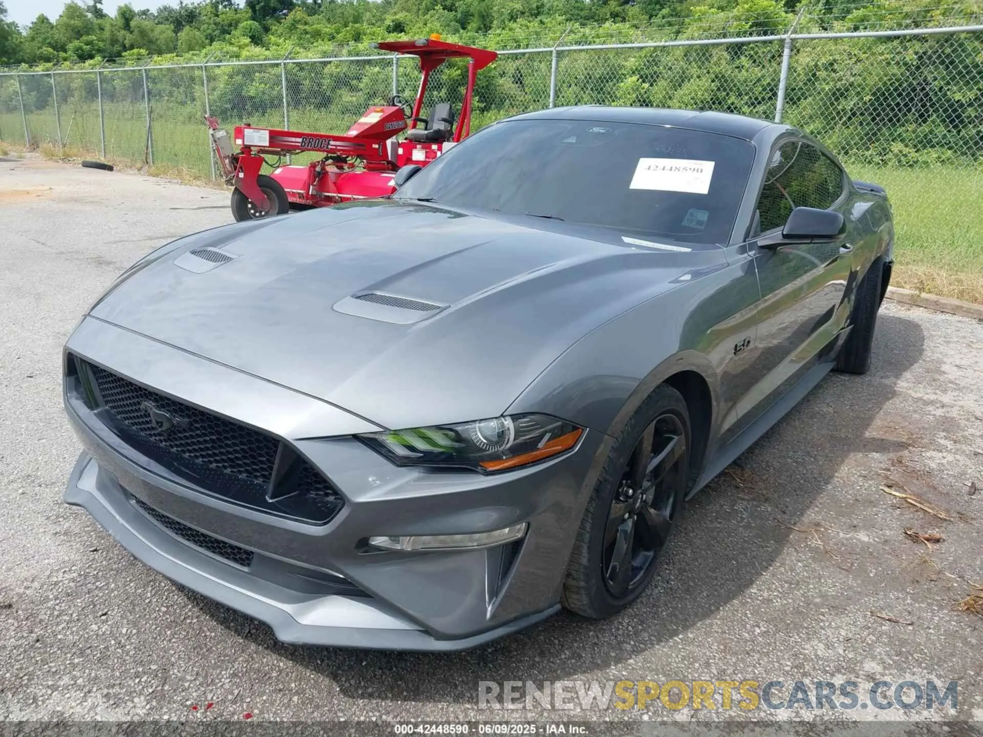2 Photograph of a damaged car 1FA6P8CF7N5129583 FORD MUSTANG 2022