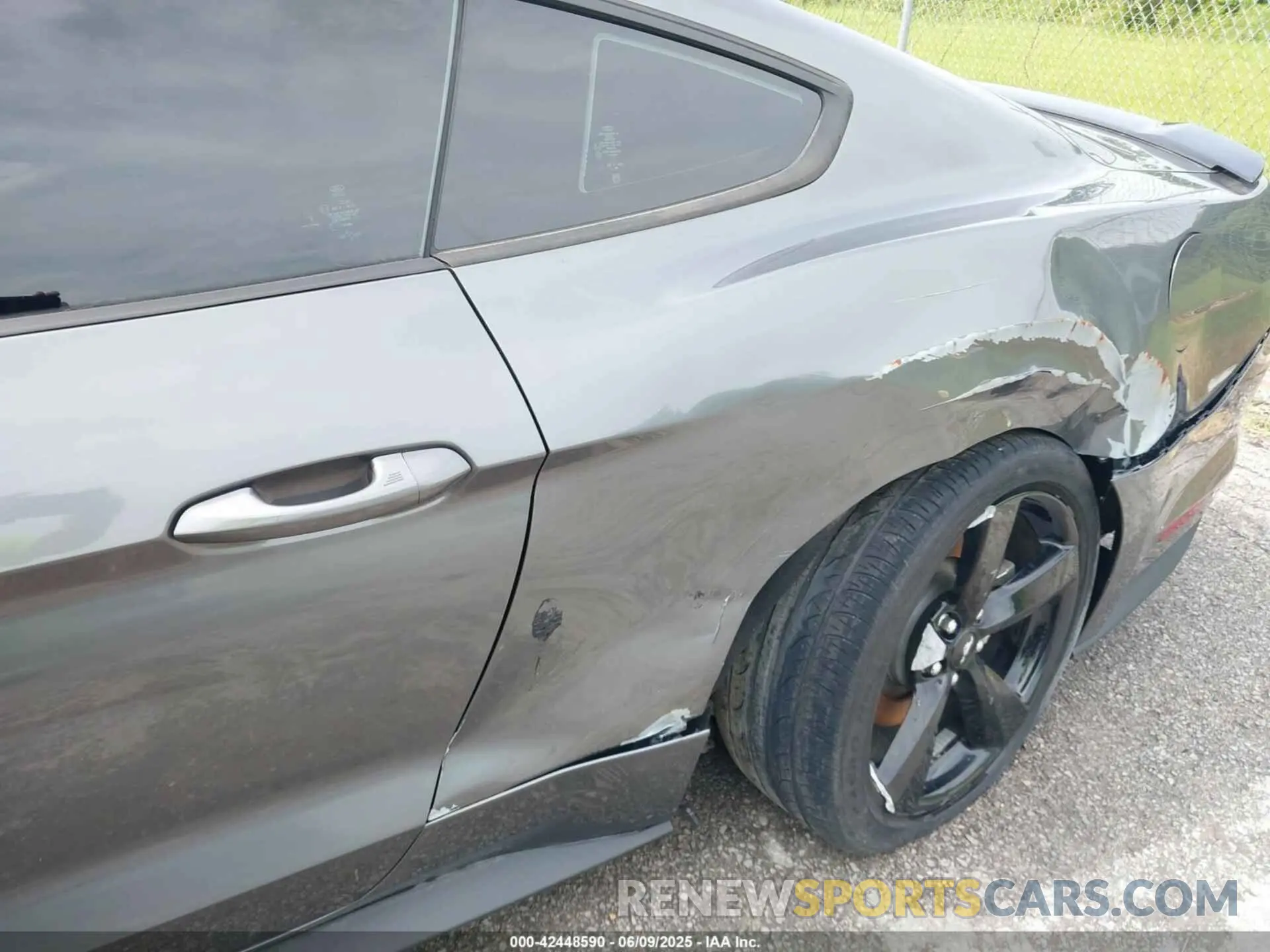 6 Photograph of a damaged car 1FA6P8CF7N5129583 FORD MUSTANG 2022