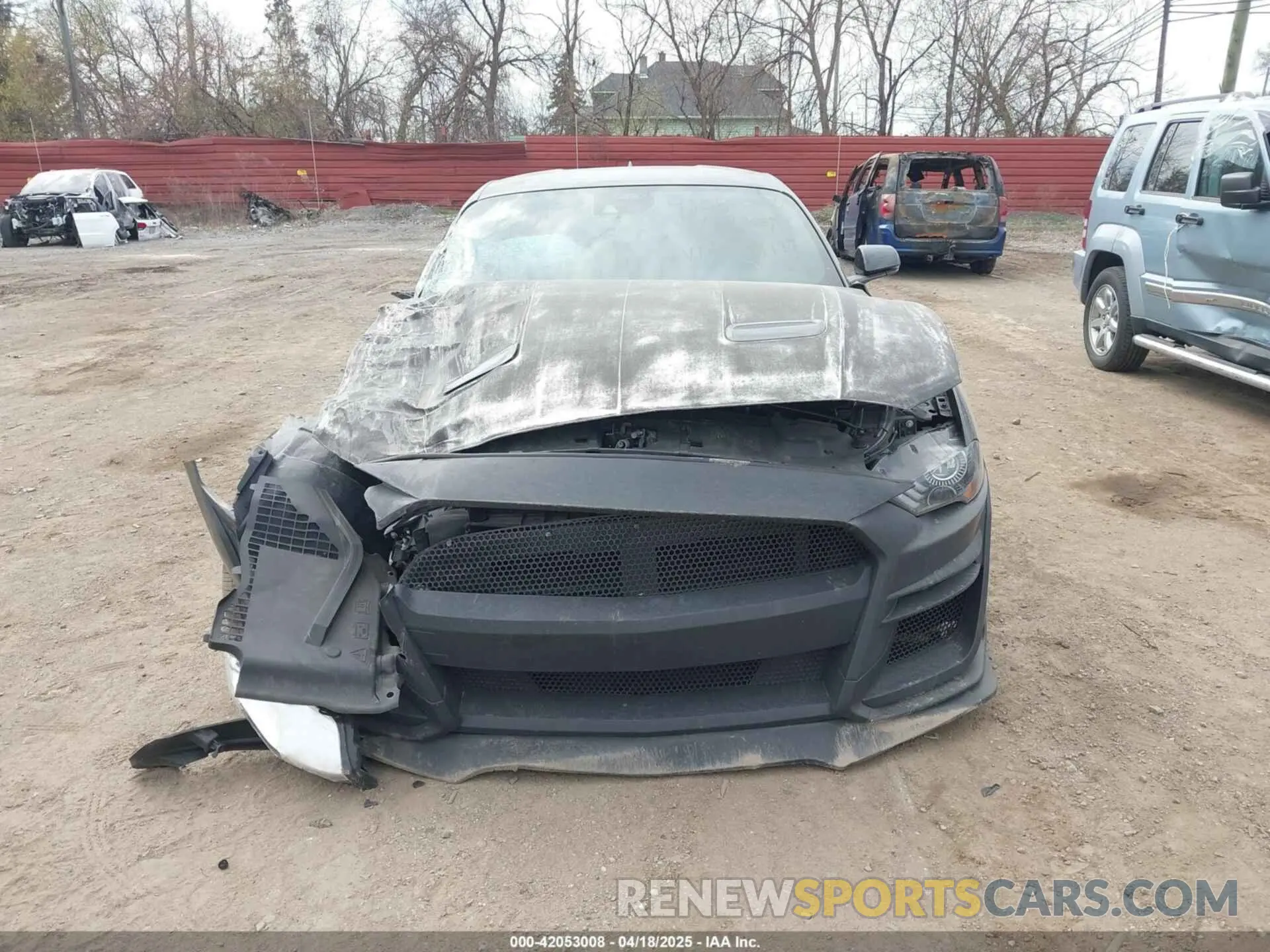 12 Photograph of a damaged car 1FA6P8CF7N5149137 FORD MUSTANG 2022