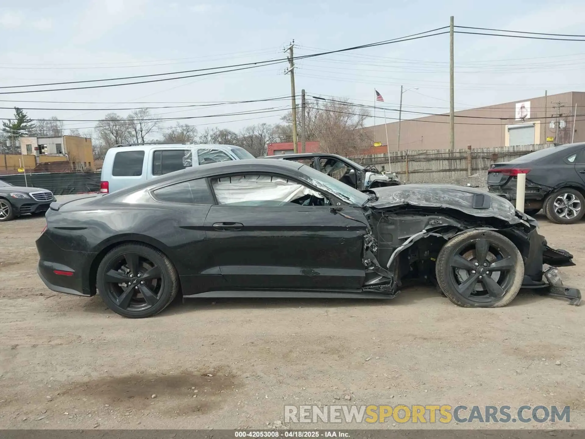 13 Photograph of a damaged car 1FA6P8CF7N5149137 FORD MUSTANG 2022