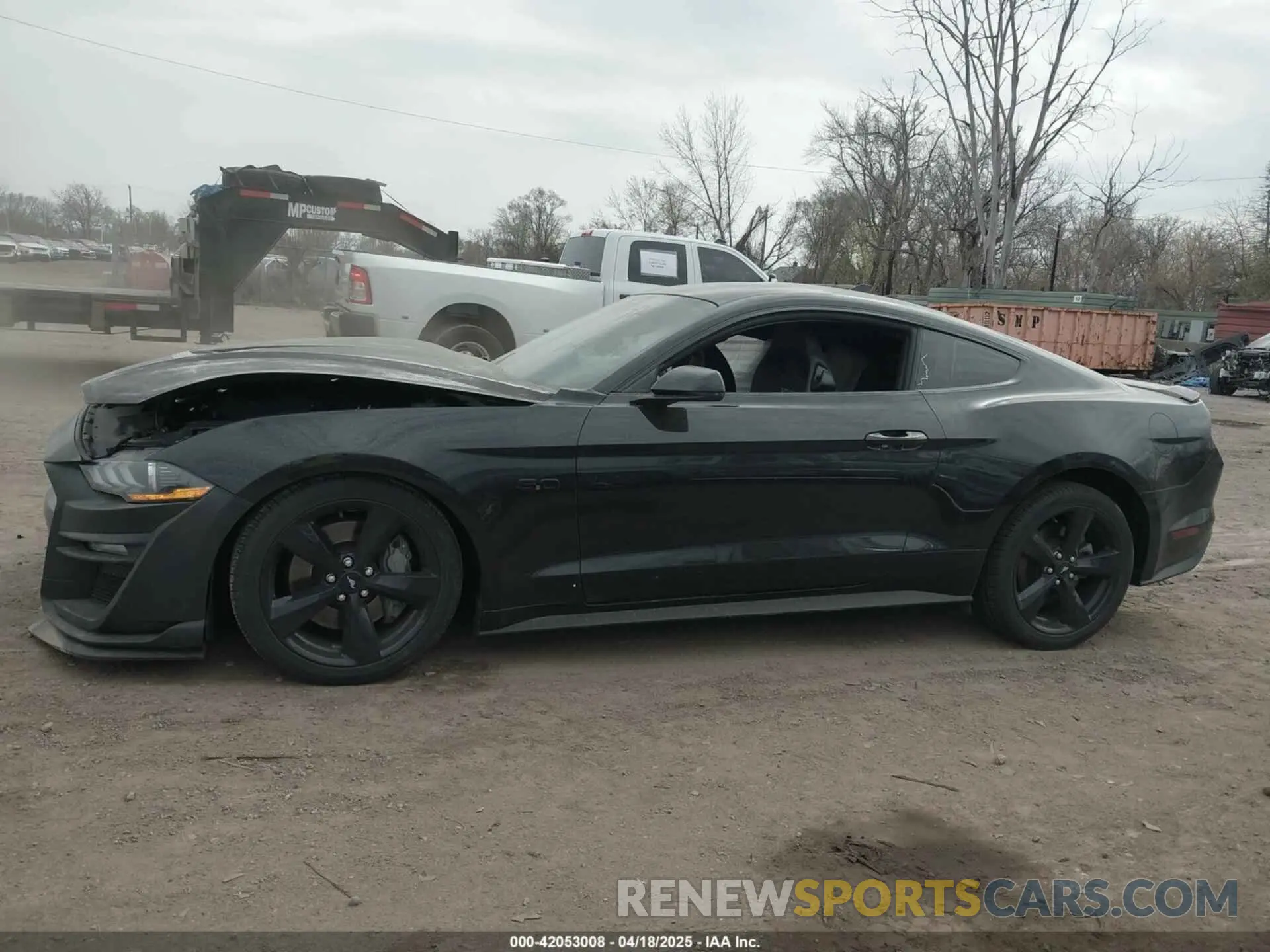 14 Photograph of a damaged car 1FA6P8CF7N5149137 FORD MUSTANG 2022