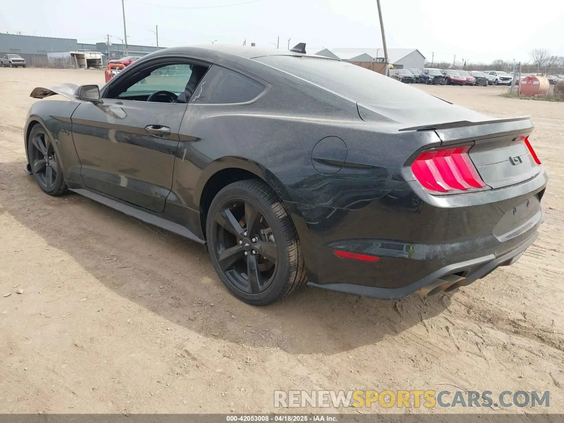 3 Photograph of a damaged car 1FA6P8CF7N5149137 FORD MUSTANG 2022