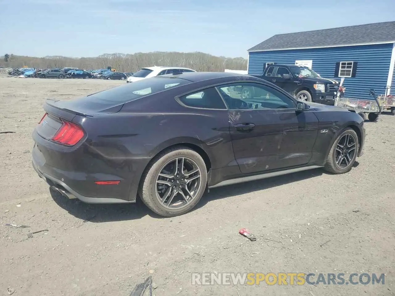 3 Photograph of a damaged car 1FA6P8CF8N5137837 FORD MUSTANG 2022