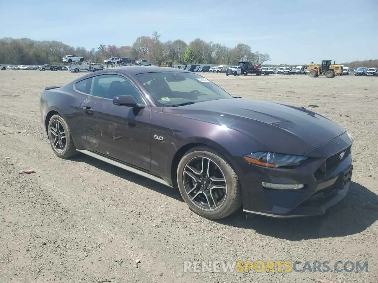 4 Photograph of a damaged car 1FA6P8CF8N5137837 FORD MUSTANG 2022